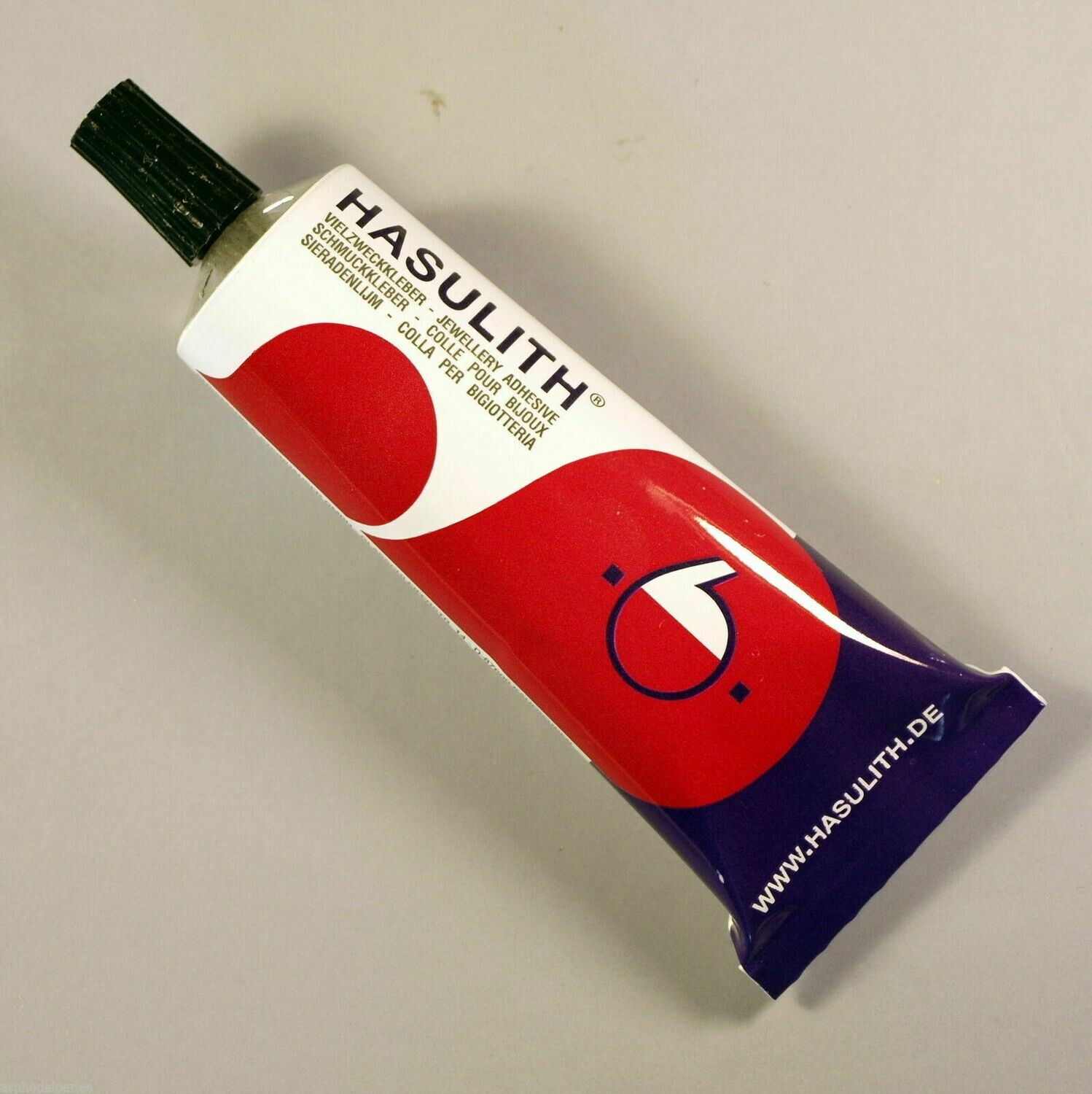 Tube de colle pour bijoux Hasulith  30 ml
