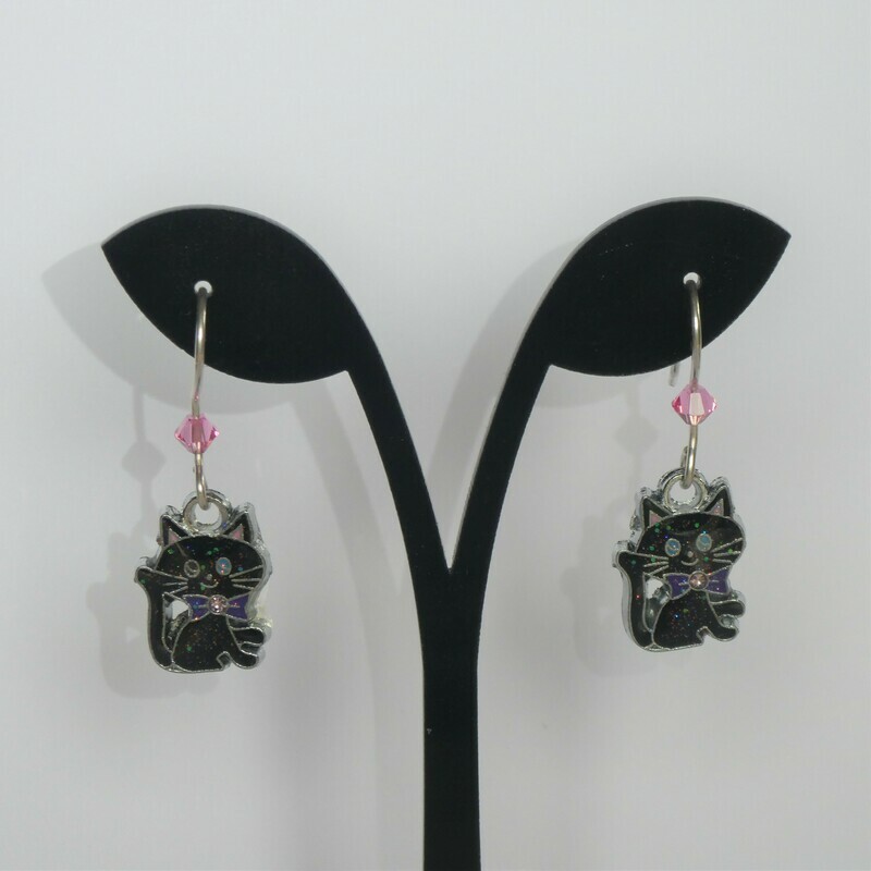 Boucles d'oreilles petits chats