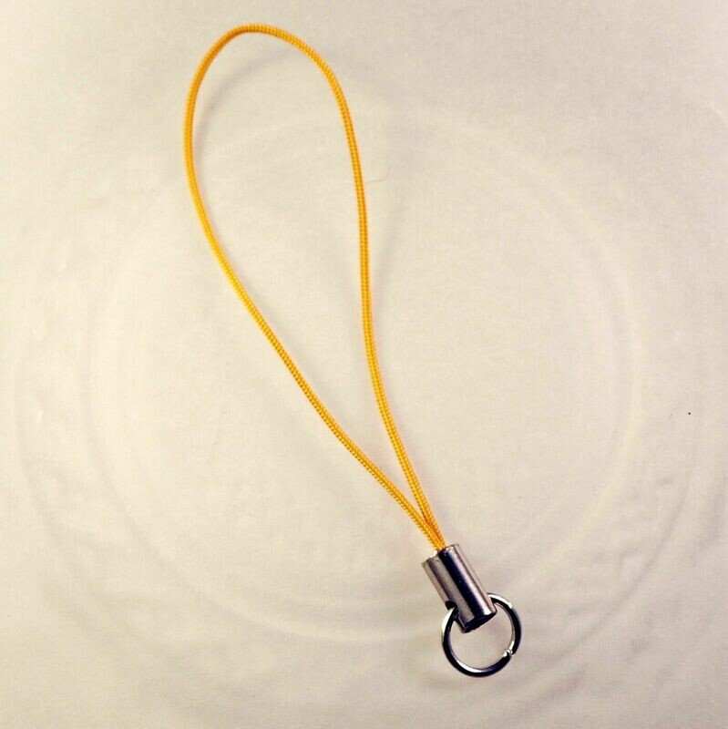 10 attaches jaune de  téléphone portable GSM 50 mm