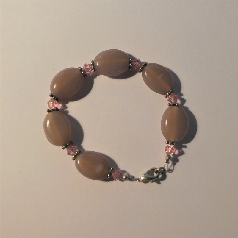 Bracelet galets parmes