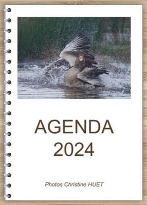 Agenda gros caractères 2024