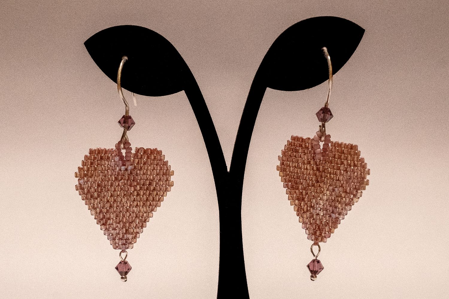 Boucles d'oreille coeur