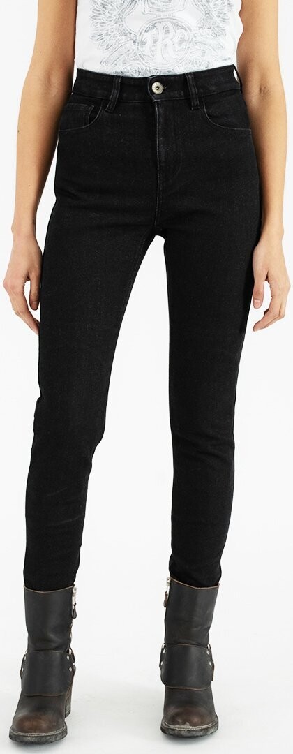 Rokker - "Rokkertech High Waist Black" - Damenjeans 2414