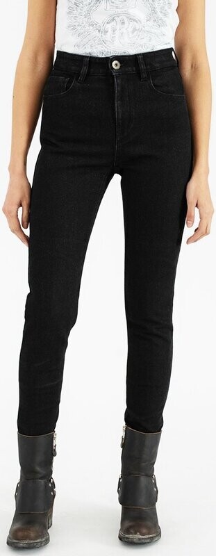 Rokker - Rokker - "Rokkertech High Waist Black" - Damenjeans 2414