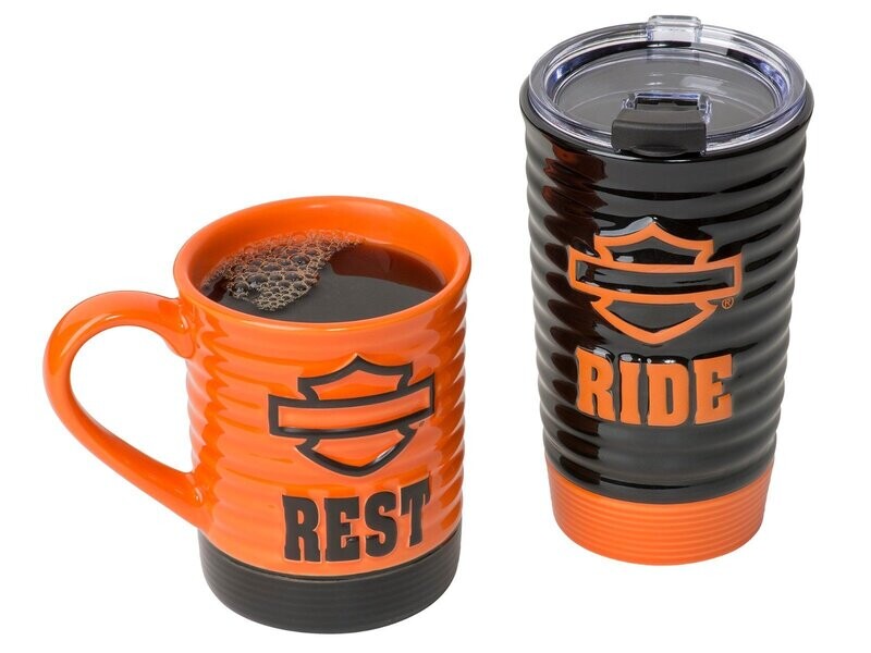 Reisebecher / Tassen Set "H-D Ride & Rest"HDL-18611