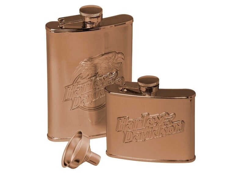 Flachmann - Flachmann - "H-D Eagle Flask Set" - HDL-18588