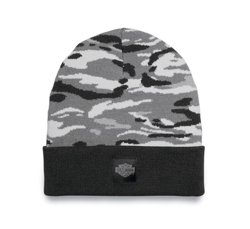 Harley-Davidson Beanie Forever Harley Camo Grey Harley-Davidson Beanie Forever Harley Camo Grey