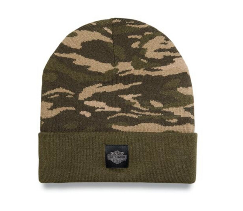 Harley-Davidson Beanie Forever Harley Camo Green Harley-Davidson Beanie Forever Harley Camo Green