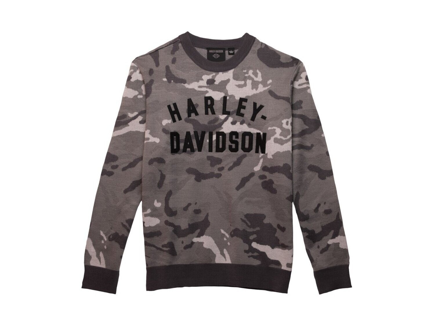 Harley-Davidson Pullover Staple Camo Grey Men