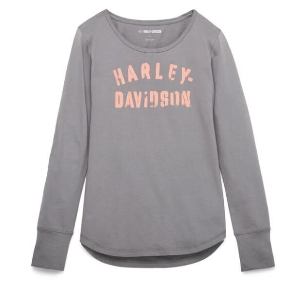 Harley-Davidson Harley-Davidson "Stencil Long Sleeve Knit Top" Women