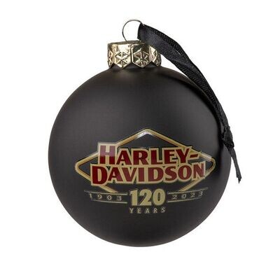 Harley-Davidson 120th Anniversary Ball Ornament