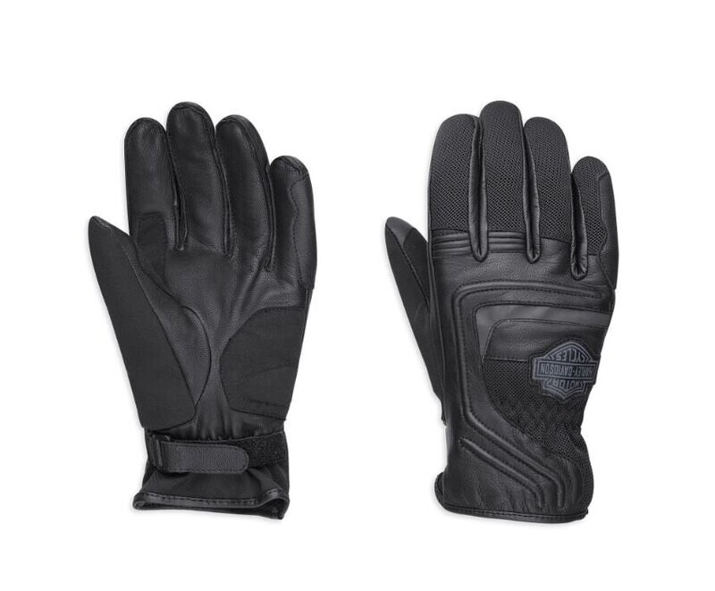 Handschuh - Handschuh - "Bar & Shield Leather / Mesh" - 98362-17EM