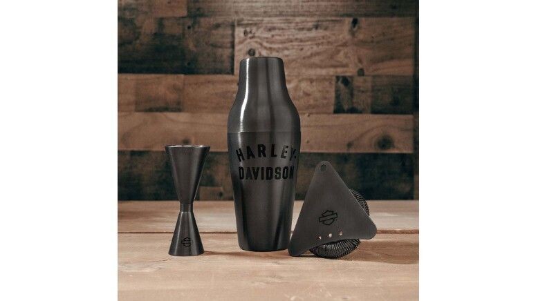 Harley-Davidson Matte Black Cocktail Shaker Harley-Davidson Matte Black Cocktail Shaker
