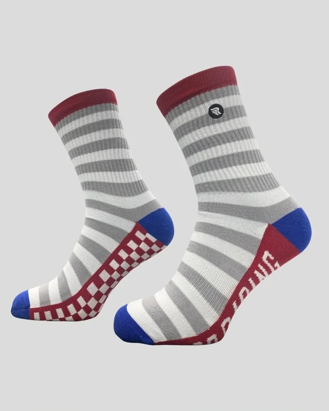 RIDING CULTURE Socks RIDING CULTURE Socks "Racing LT" Re/Bl/Wh/Gr