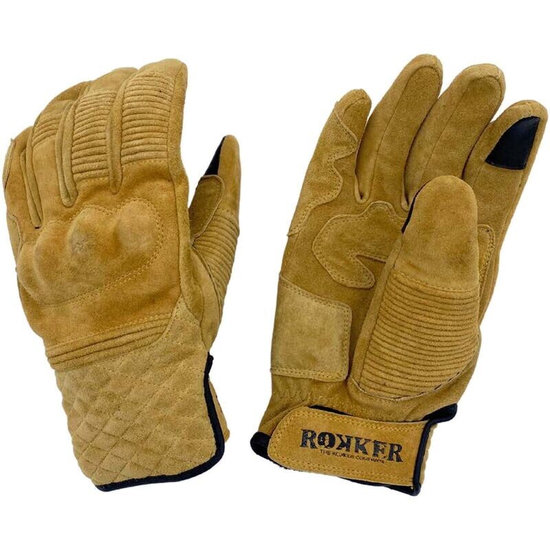 Rokker Motorradhandschuhe Unisex Rokker Motorradhandschuhe Unisex "Tucson" Beige