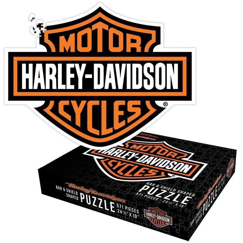 Harley-Davidson Puzzle Bar & Shield Harley-Davidson Puzzle Bar & Shield