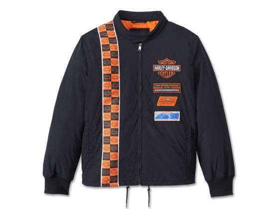Harley-Davidson Race Stripes Coaches Jacke für Herren Harley-Davidson Race Stripes Coaches Jacke für Herren