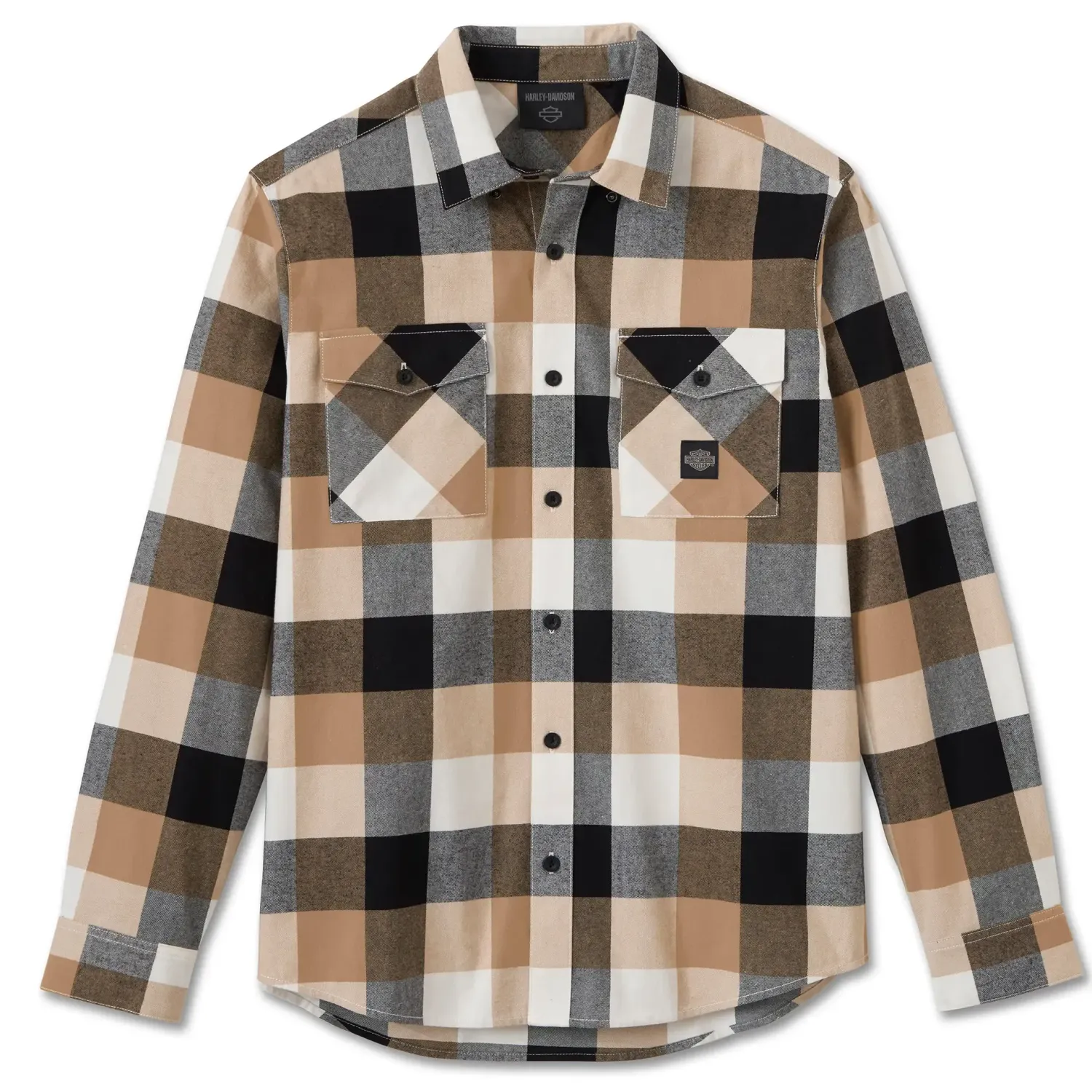 Flanell Hemd "Essence Tan"