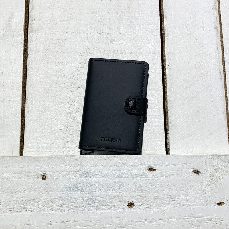 SECRID –  Miniwallet Matte Black