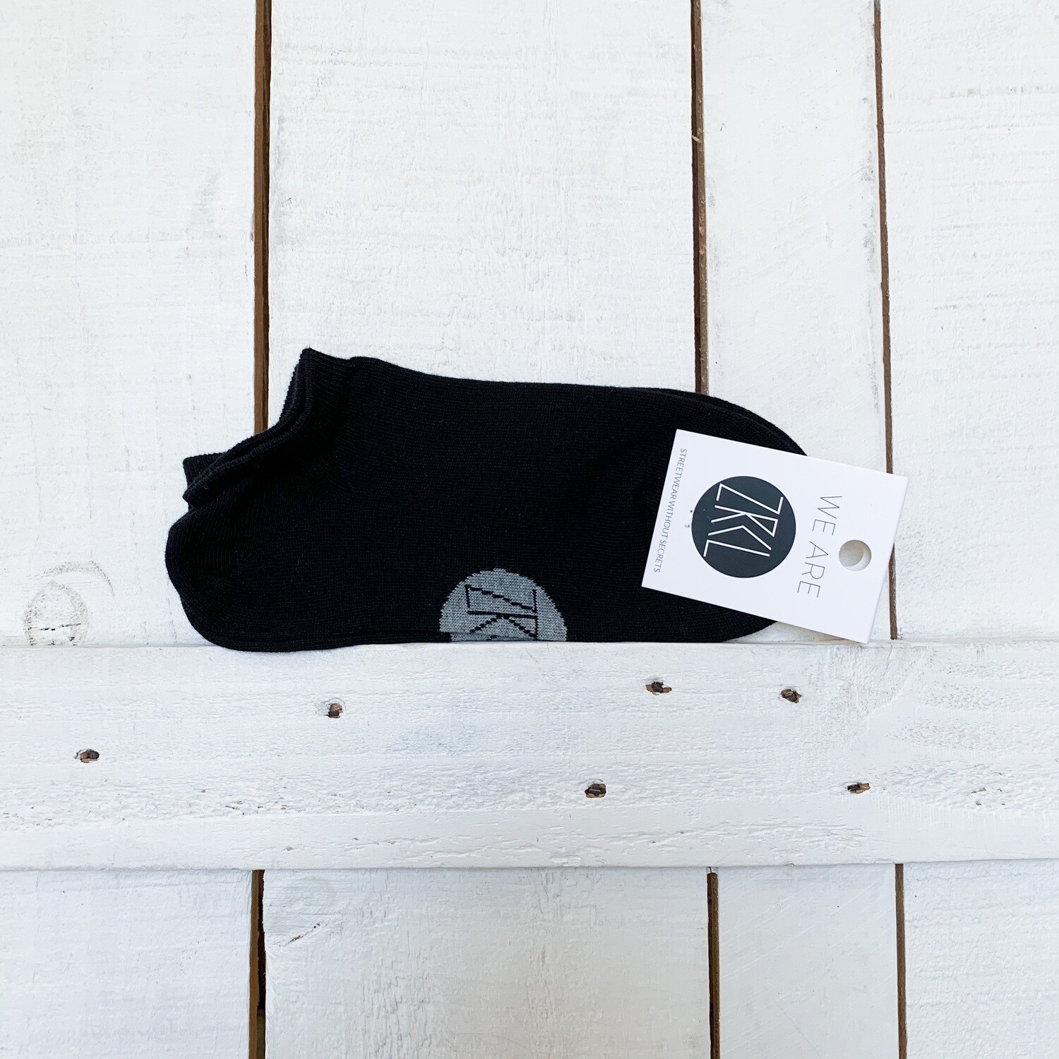 ZRCL – Basic Socken Short Black