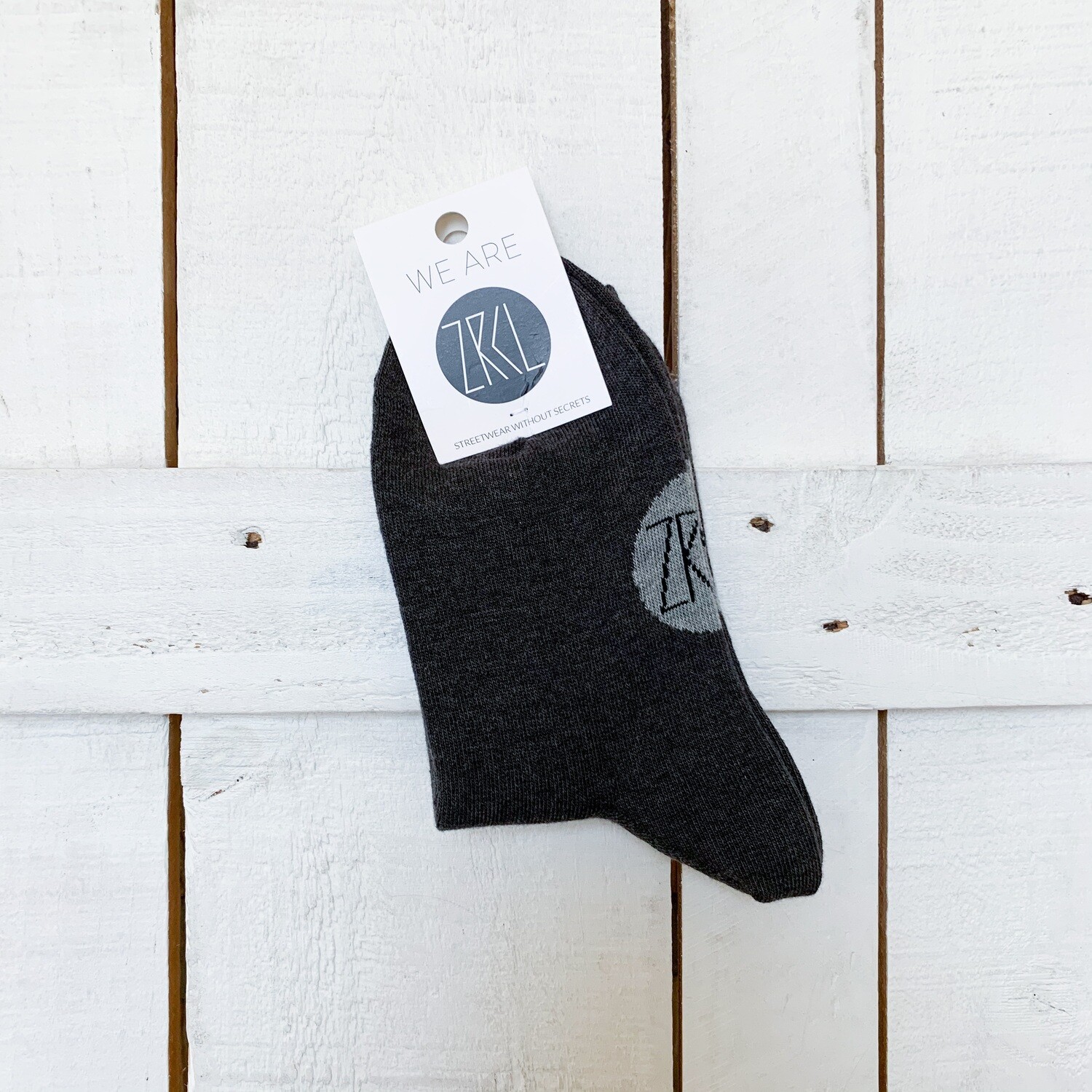 ZRCL – Basic Socken Grey, Grösse: 35-38