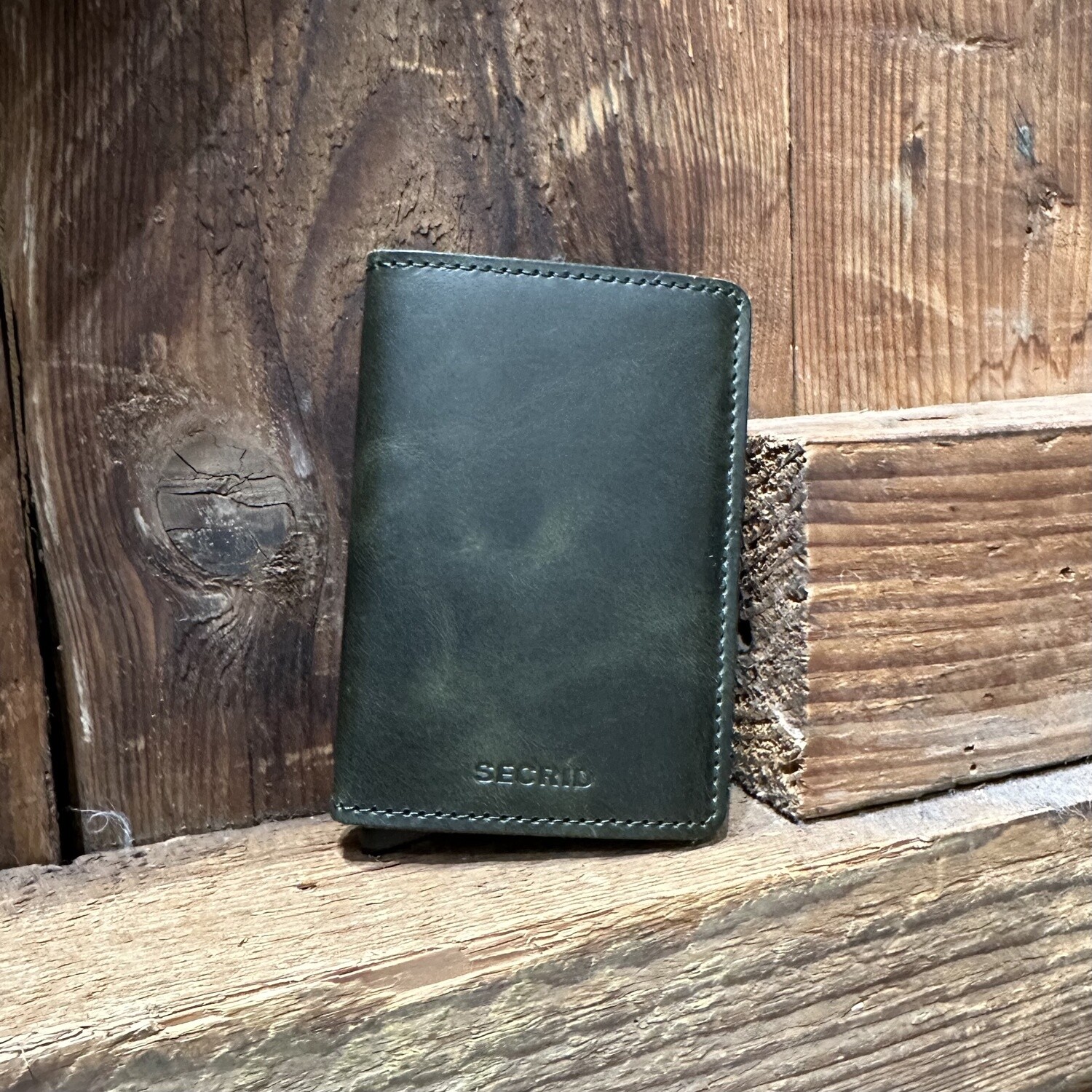 SECRID –  Slimwallet Vintage Olive Black