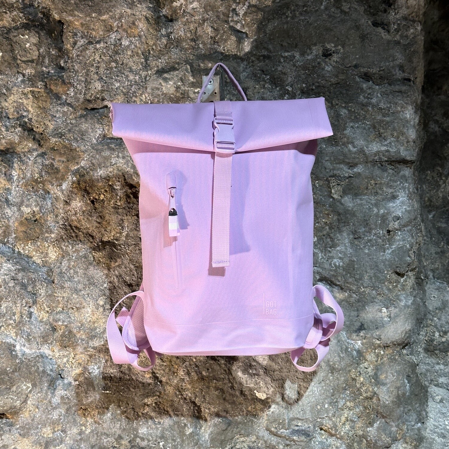 Got Bag — Rolltop small flamingo monochrome