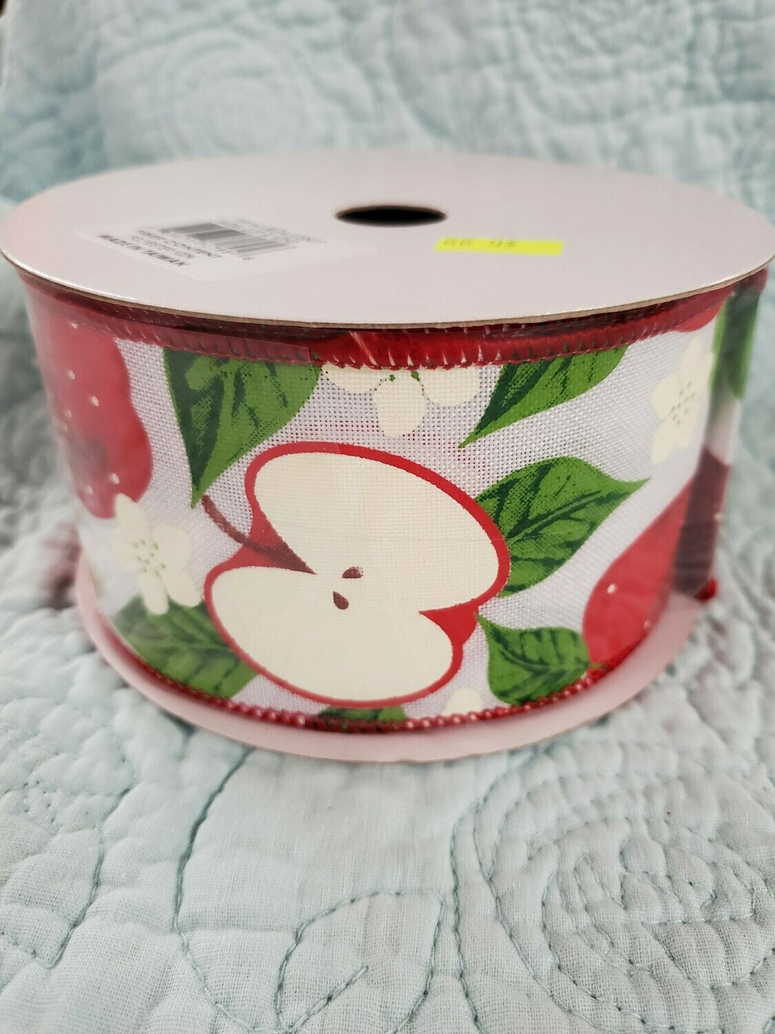 Apple Ribbon 2.5" x 10 Yards