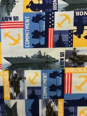 Military Collection Fabric by MDG Classics- Airforce Pattern 12- Price Per Yard