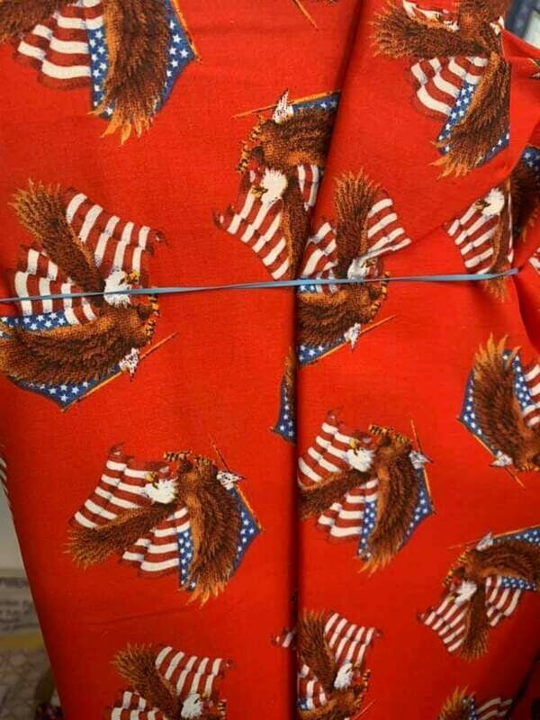 Patriotic Fabric-Price Per Yard