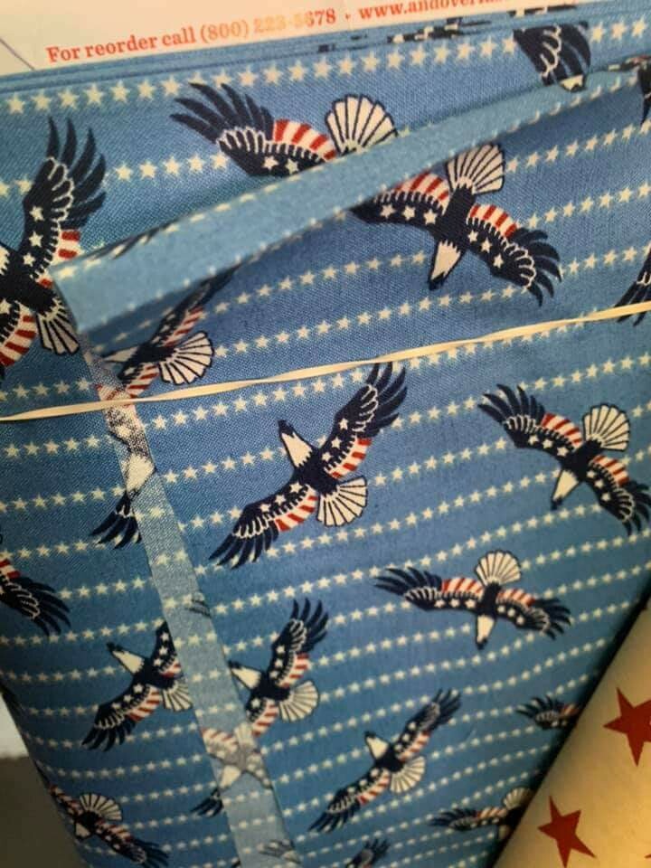 Patriotic Fabric-Price Per Yard