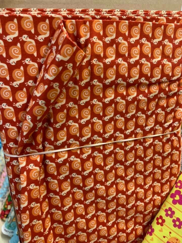 Studio E-Snail Fabric-Price Per Yard