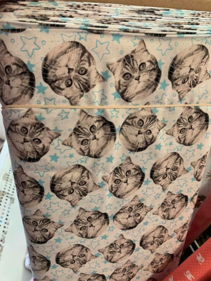 Cat Fabric-Price Per Yard