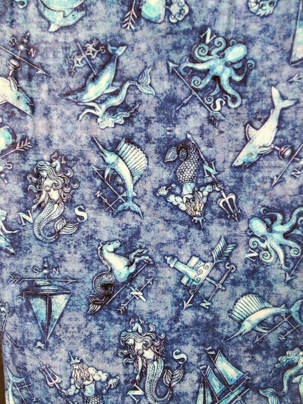 Quilting Treasures Smooth Sailing Fabric -Price Per Yard