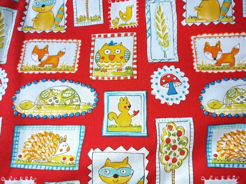 Free Spirit Fox Playground Fabric-Price Per Yard