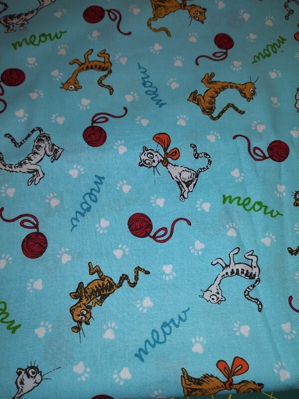 Robert Kaufman Dr. Seuss What Pet Should I Get Fabric -Price Per Yard