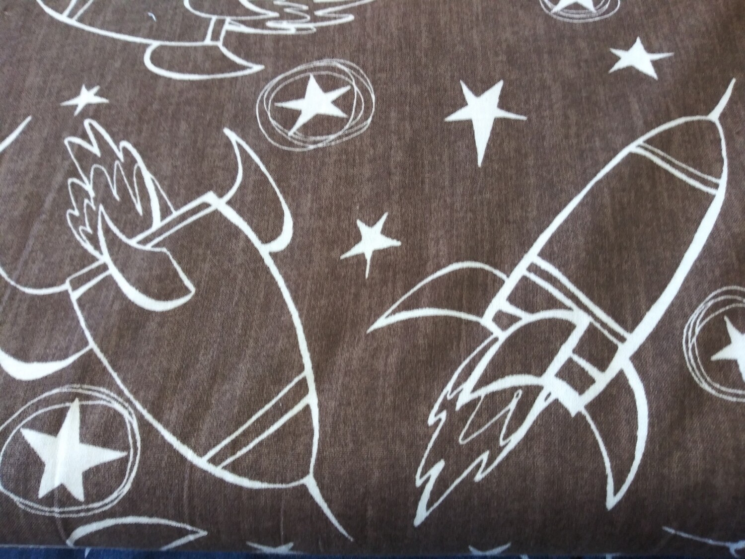 Jeans and Things by David Walker for Free Spirit-Spaceships-Price Per Yard-2 Colors