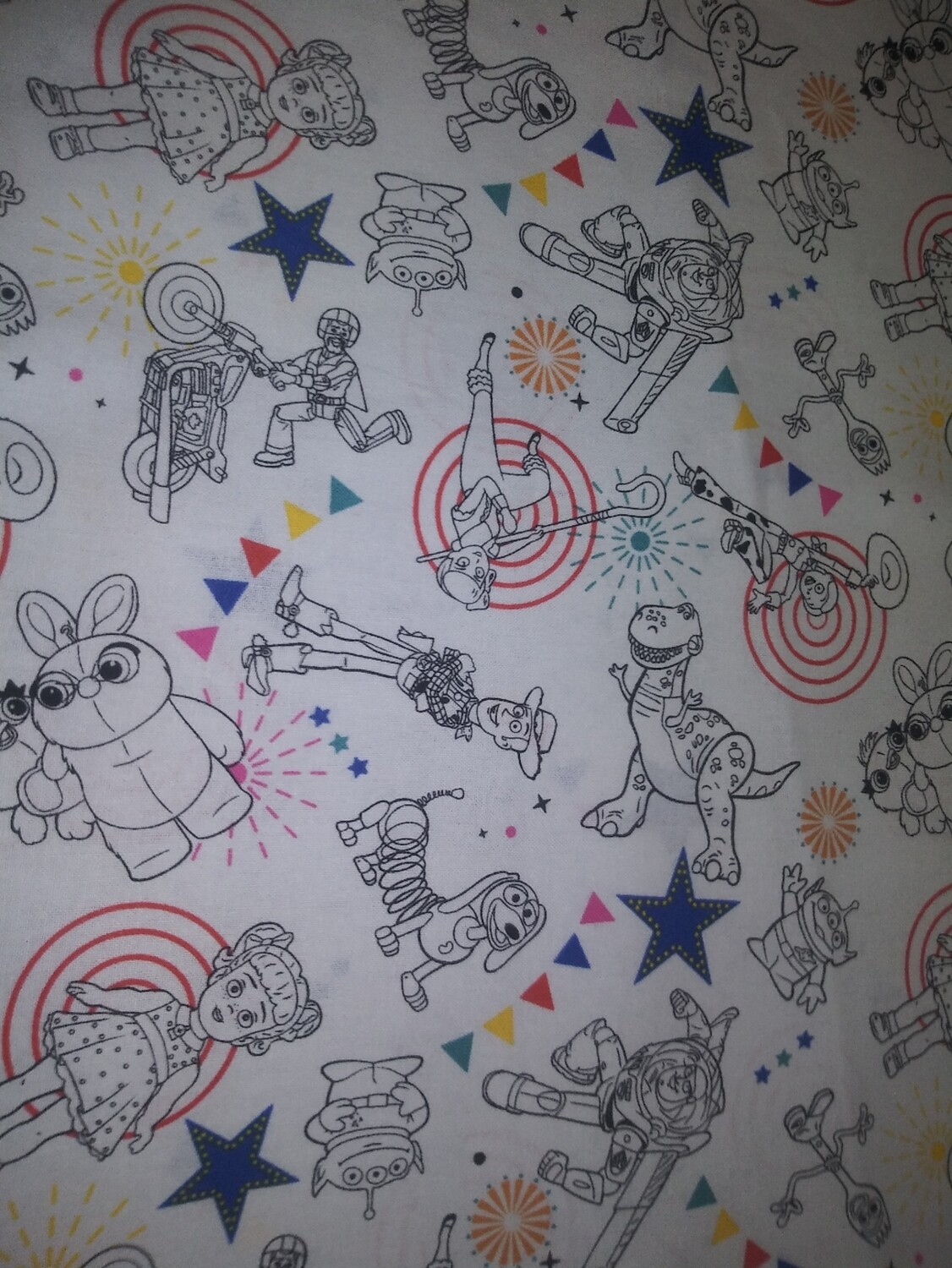 Springs Creatives Toy Story Fabric-Price Per Yard