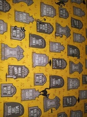 Boos & Ghouls by Alicia Jacobs Dujets for Ink & Arrow-Price Per Yard