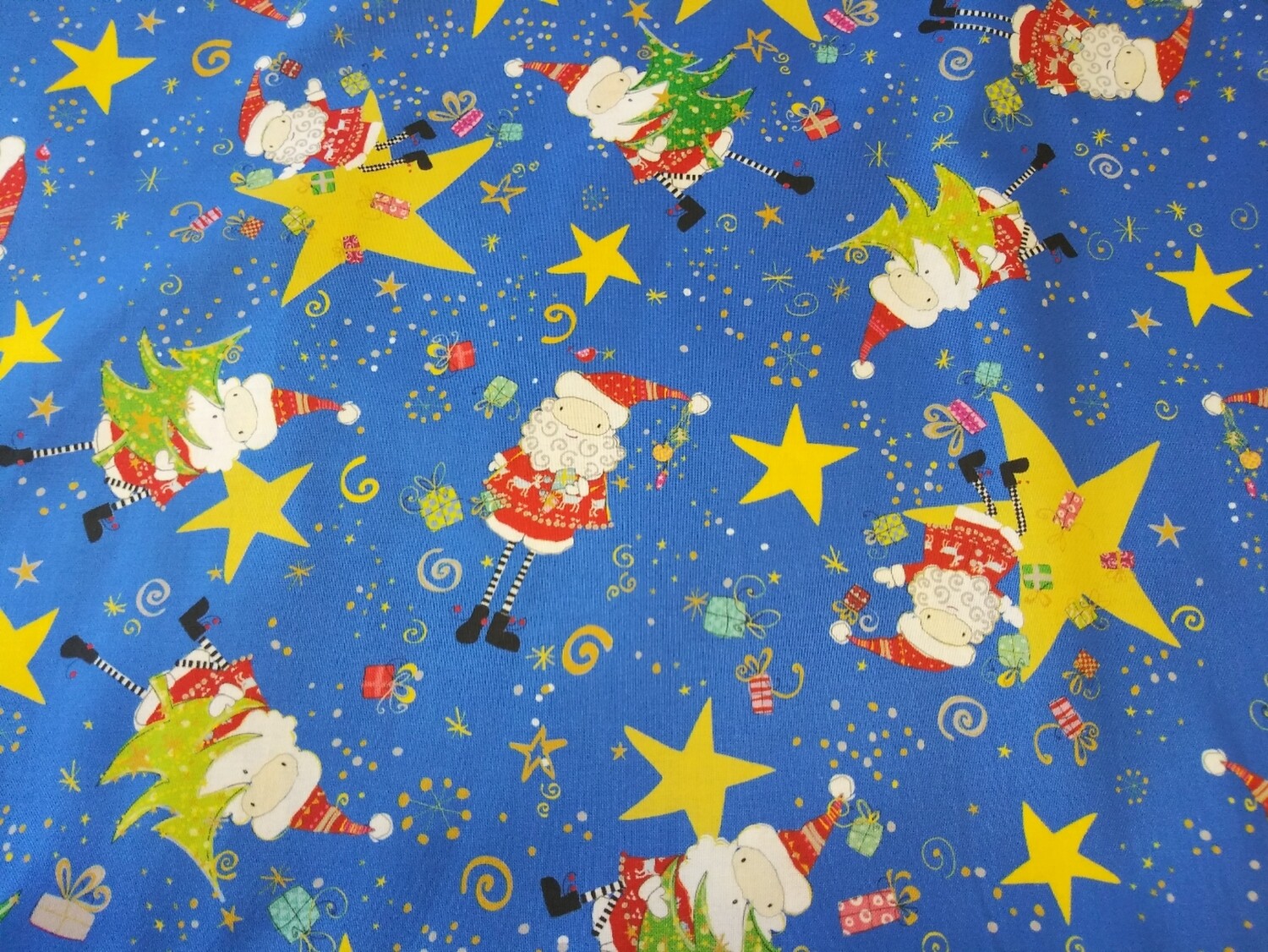 Santa Print for Turnowsky for Quilting Treasures