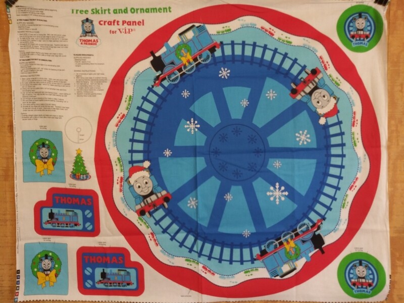 Thomas and Friends Tree Skirt Panel 36 " x 44"