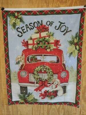 Season of Joy Truck Panel 36" x 44"