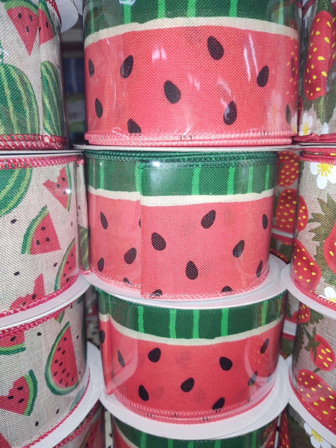 Watermelon Ribbon 2.5"x 10 yds