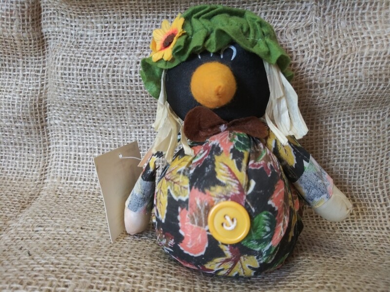 Fall Harvest Crow 5.5" Tall