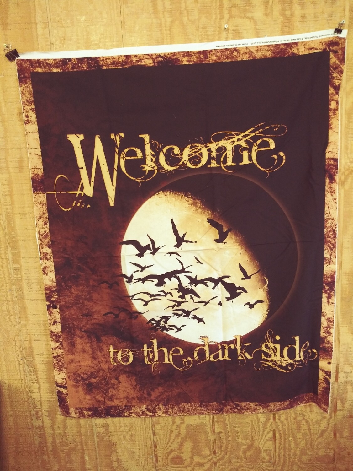 Welcome to the Dark Side Panel 36" x 44"