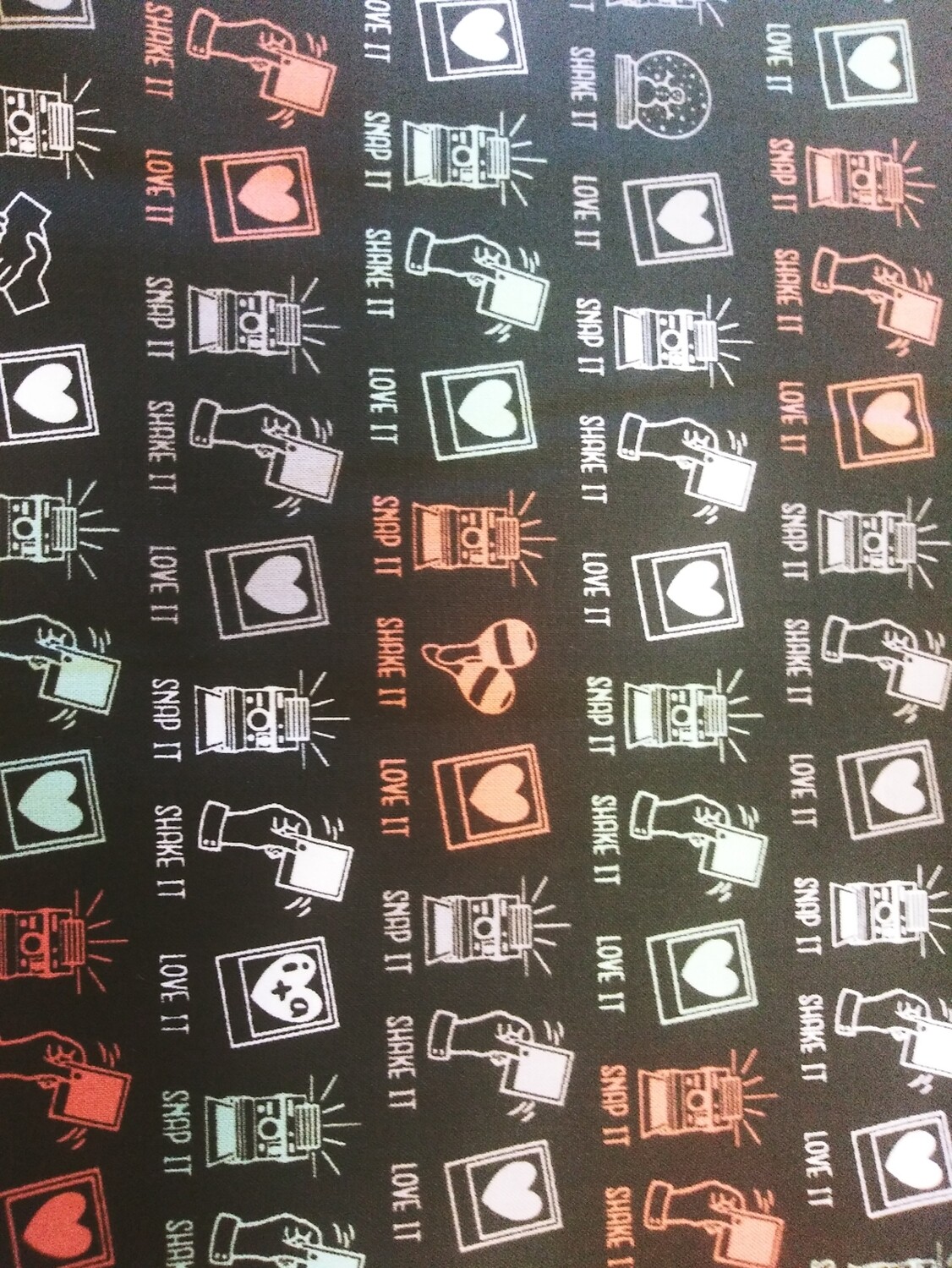 Snap It Photo Fabric by Alicia Jacobs Dujets for Ink and Arrow-Price Per Yard