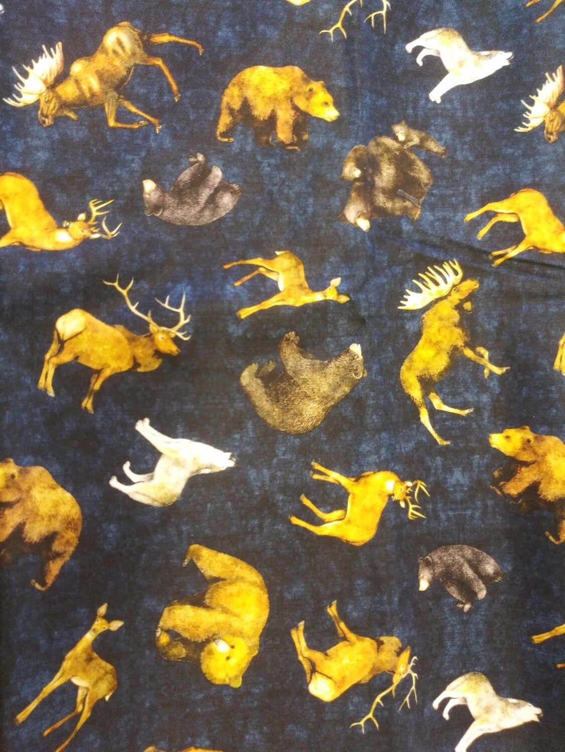 Dan Morris Wildlife Print for Quilting Treasures-Price per Yard