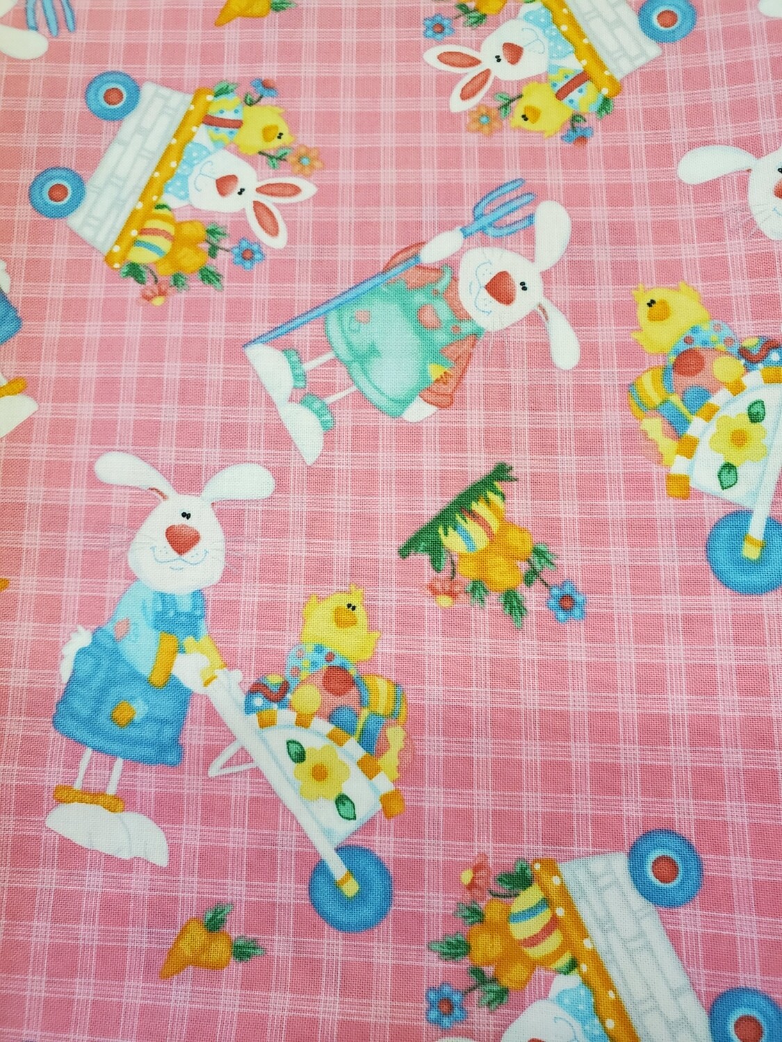Down on the Bunny Farm by Shelly Comiskey for Henry Glass Fabrics