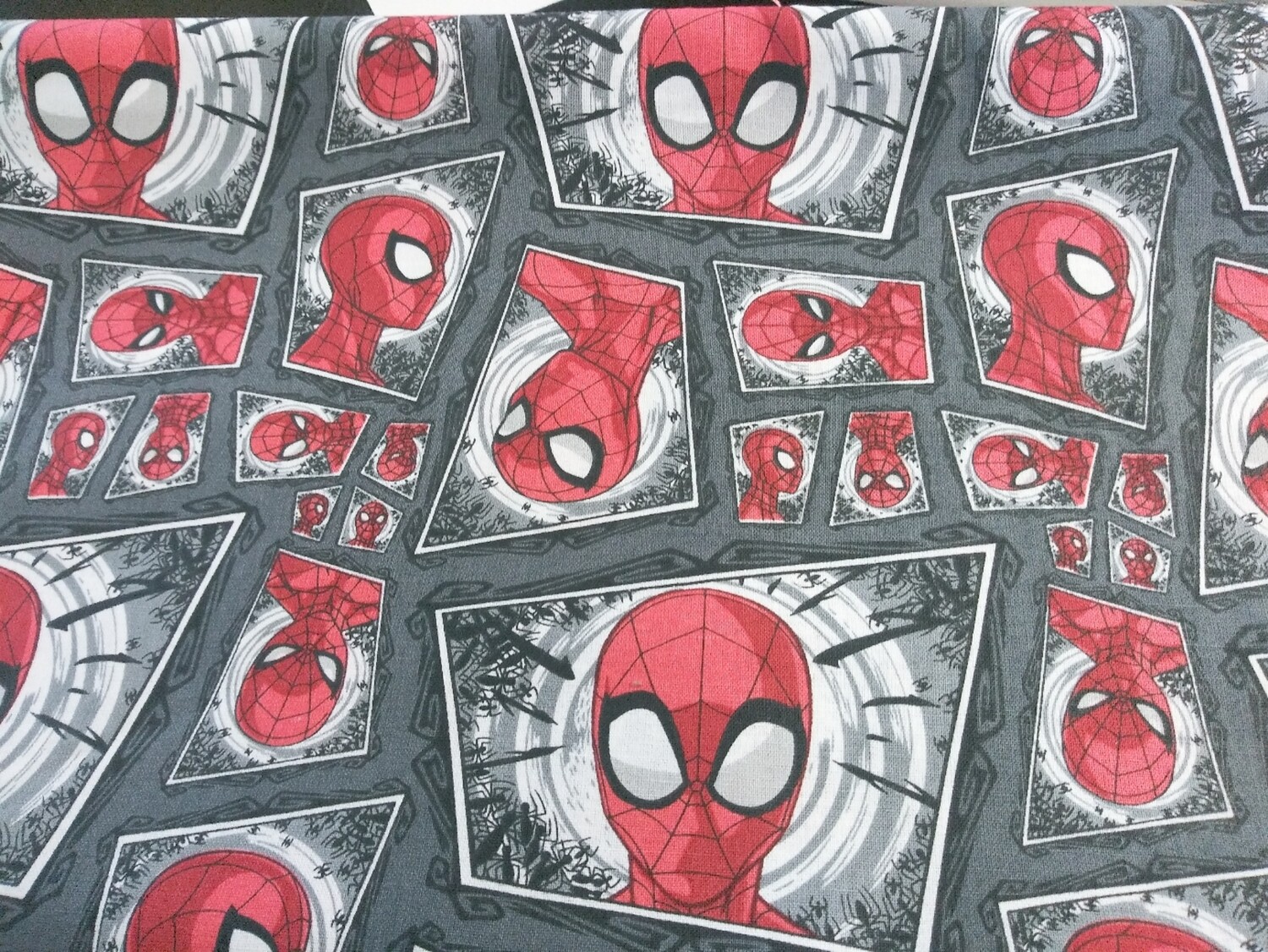 Spiderman Comic Swirl  by Marvel for Springs Creative-Price per Yard