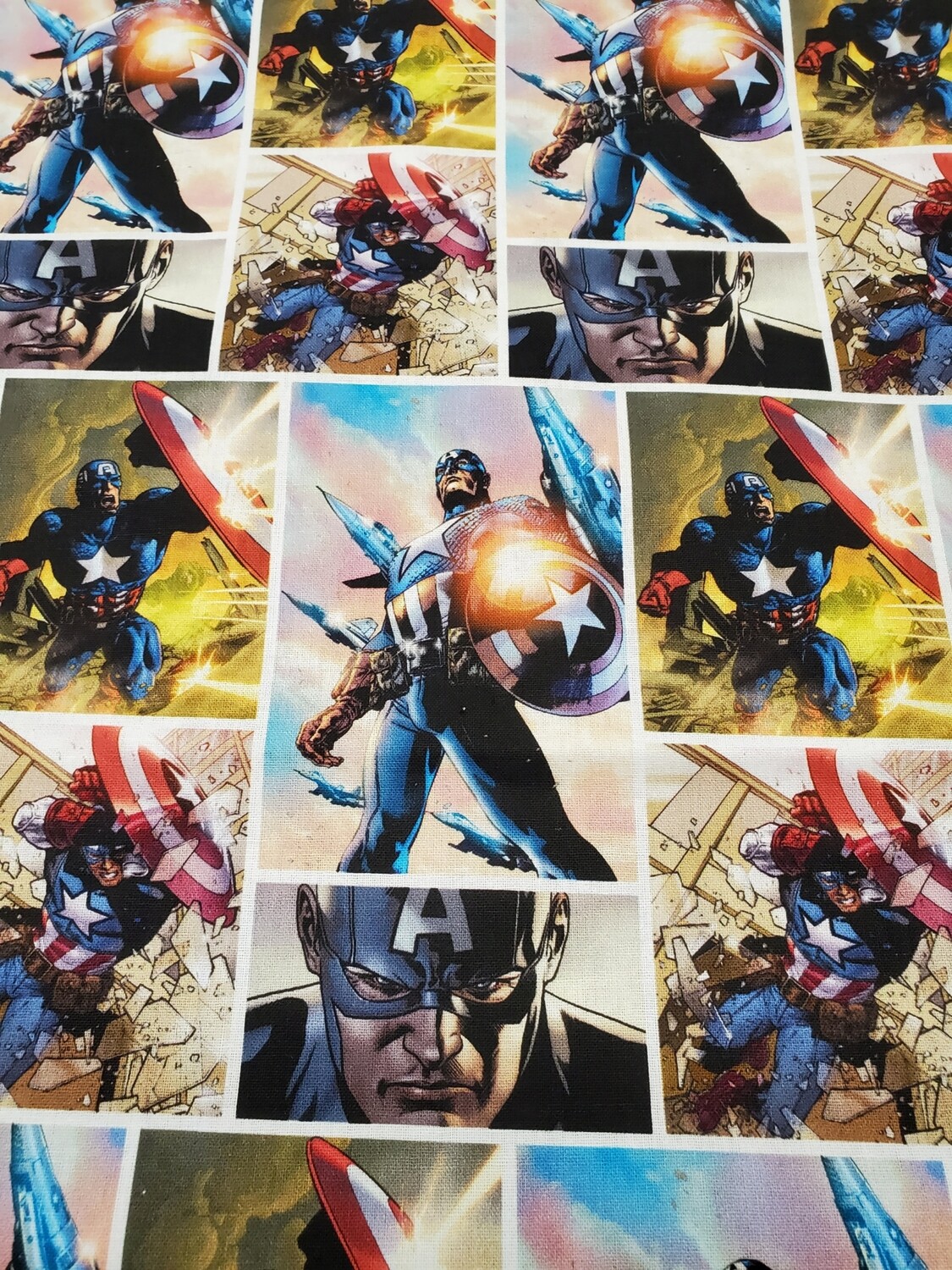 Captain America Marvel Digital Print